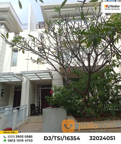 (TSI/16354) Rumah CBD Pluit Garden House, Penjaringan, 7x20 m², 4 Lt, SHM