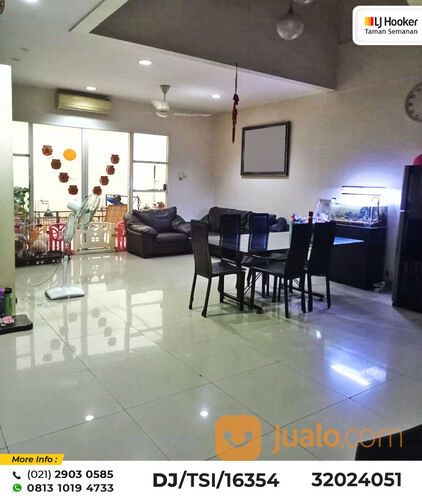 (TSI/16354) Rumah CBD Pluit Garden House, Penjaringan, 7x20 m², 4 Lt, SHM