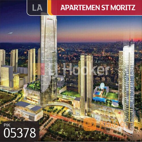 Apartemen St Moritz Tower Royal Lantai 27, Puri Indah, Kembangan Selatan, Jakarta Barat