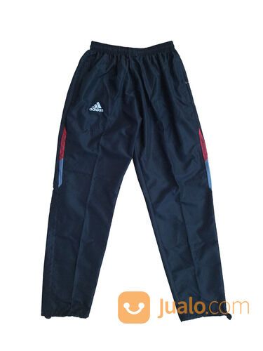 Celana Training Olah Raga Parasut Premium Celana Waterproof Pria Saku Resleting