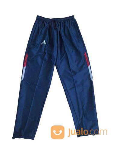 Celana Training Olah Raga Parasut Premium Celana Waterproof Pria Saku Resleting