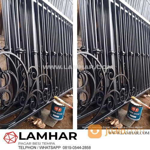 pagar atas garasi mobil