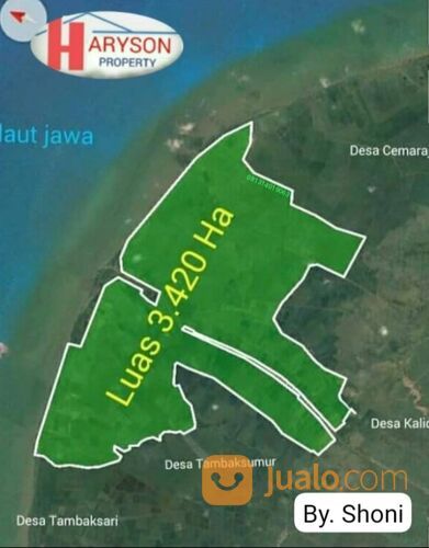 Tanah 3.420 hektar Karawang