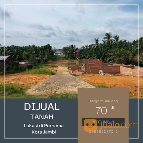 Tanah Kavling Purnama Lorong Seroja Kota Jambi