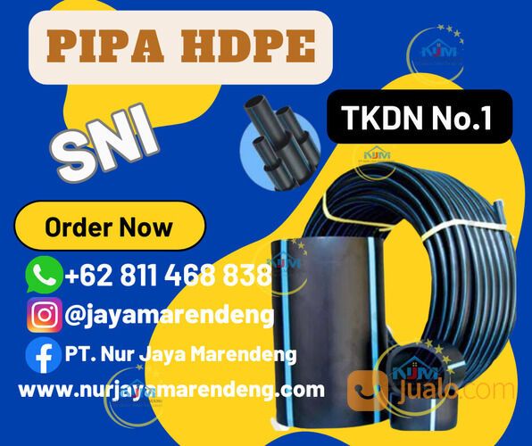 Pipa HDPE, Pipa PE, Pipa Hitam