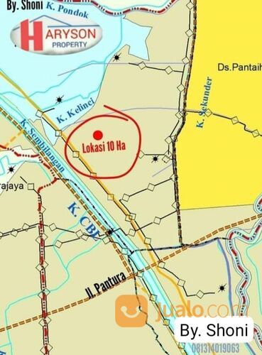 Tanah Industri 10 Hektar Bekasi