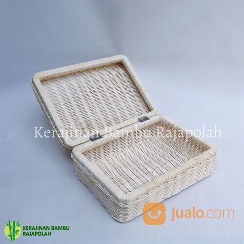 keranjang rotan parcel kotak/kotak penyimpanan rotan premium terlaris