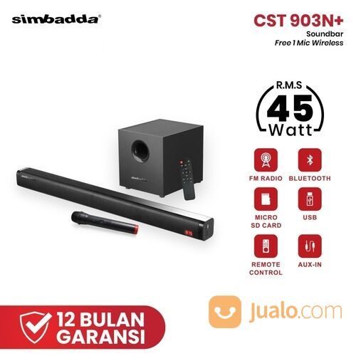 simbadda CST 903N sounbar speaker karaoke simbadda bluetooth