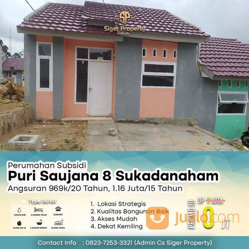 Perumahan subsidi di tanjung karang barat 2023