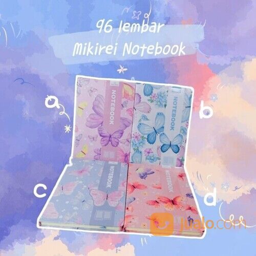 Buku Tulis Catatan Notebook Karet A5 Halaman Bergaris Note Book Diary