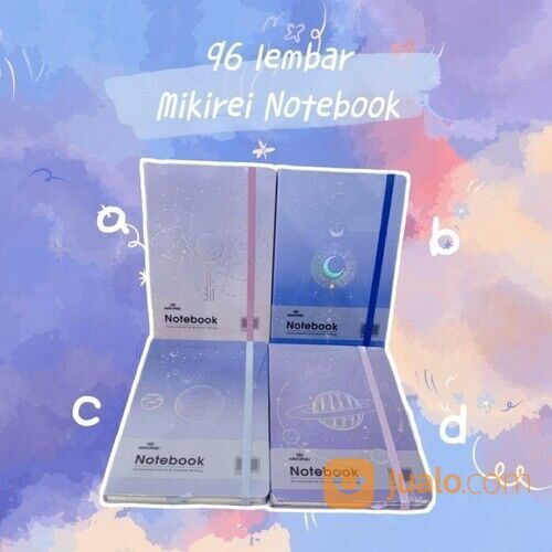 Buku Tulis Catatan Notebook Karet A5 Halaman Bergaris Note Book Diary