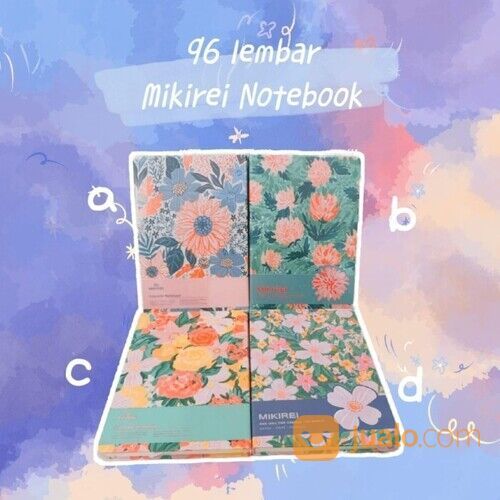 Buku Tulis Catatan Notebook Karet A5 Halaman Bergaris Note Book Diary