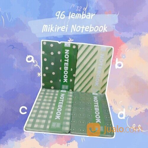 Buku Tulis Catatan Notebook Karet A5 Halaman Bergaris Note Book Diary