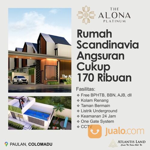 RUMAH EXCLUSIVE DI COLOMADU 2 LANTAI DEKAT BANDARA DAN KAMPUS UMS