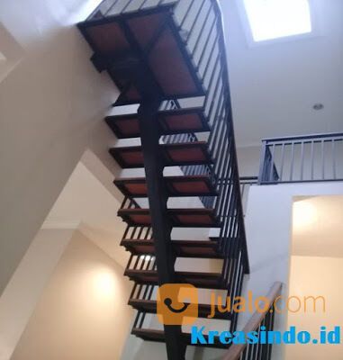 tangga putar dan tangga trap