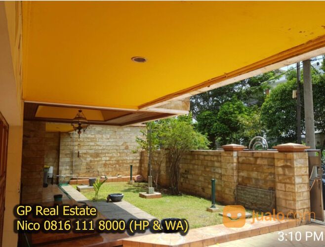 n910 Rumah Janur Elok Raya Masuk dr Hotel Santika Kelapa Gading 4 bed 2 lantai hadap utara