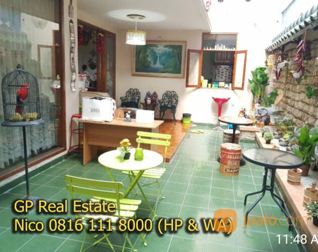 n910 Rumah Janur Elok Raya Masuk dr Hotel Santika Kelapa Gading 4 bed 2 lantai hadap utara