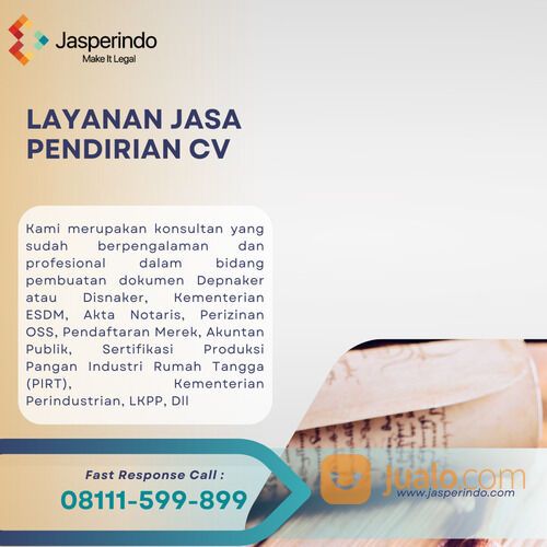 JASA PENDIRIAN CV