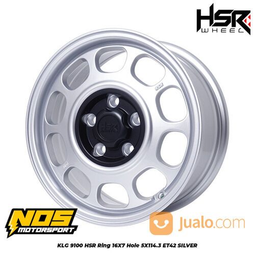 Velg Kaleng Racing Ring 16 HSR Klg Pcd 5X114,3 Mobil Apv Luxio Innova Lebar 7 Terlaris
