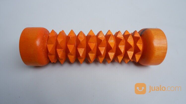 Alat Pijat Refleksi Kaki Tradisional/Alat Pijat Kayu - Gerigi Satu