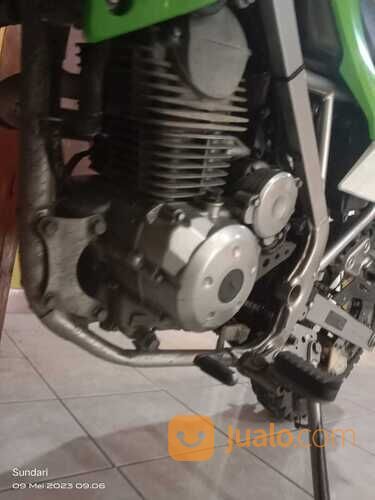 KLX Type G warna Hijau, milik sendiri dari baru( cewek) ,AD Solo