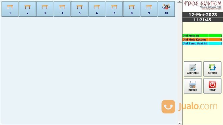 Aplikasi Program Kasir Resto Cafe Rumah Makan