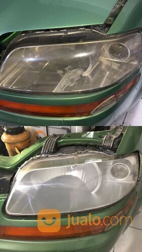 Poles Lampu Handlamp/ nanoburn coating (GARANSI 6 Bulan) Siap datang ke lokasi anda