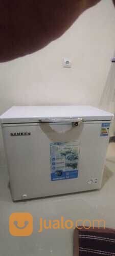 Freezer Sanken SRF-220WH Bagus Murah