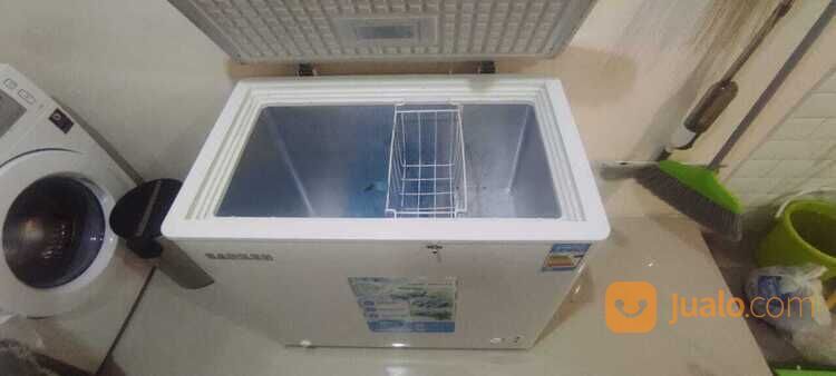 Freezer Sanken SRF-220WH Bagus Murah
