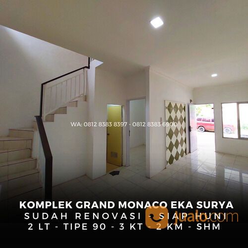 KOMPLEK GRAND MONACO EKA SURYA MEDAN JOHOR - FREE CANOPY, PAGAR DAN MINI BAR