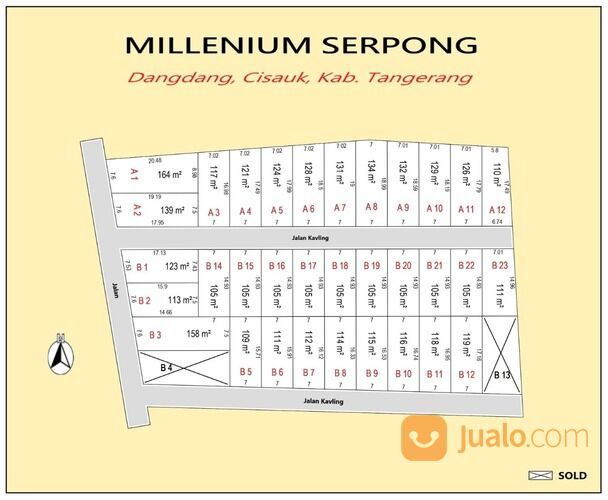Tanah Murah, Hanya 10 Menit Ke SMA Az Zamir Islamic School, Terima SHM !