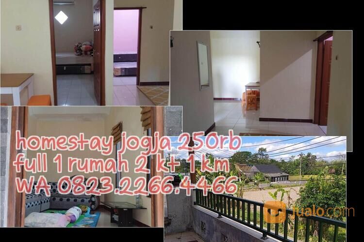 Sewa Homestay Yogya Bulanan Harian Kelurga Furnis 2KT AC Candigebang utara Hartono Mall JIH Concat P
