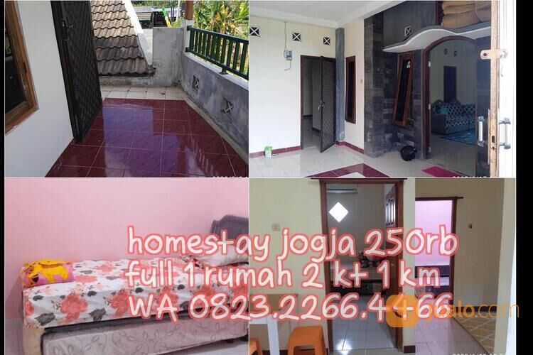 Sewa Homestay Yogya Bulanan Harian Kelurga Furnis 2KT AC Candigebang utara Hartono Mall JIH Concat P