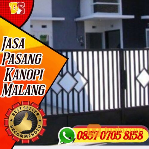 WA0857-0705-8158, harga pasang pagar besi hollow malang