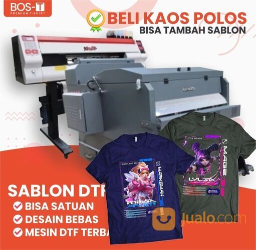 Kaos Polos Dan Jasa Sablon Di Batang