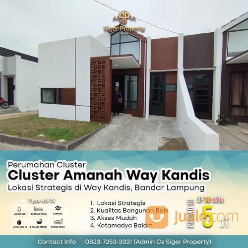 Perumahan cluster way kandis Bandar Lampung 16523