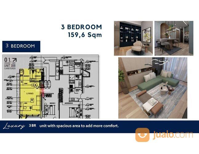 Apartemen Carstensz Modern Keren Lokasi Terbaik di Gading Serpong