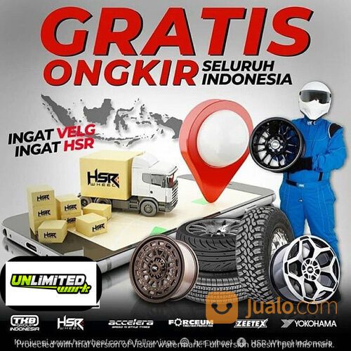 VELG RACING TEDDY BEAR R15 UNTUK AGYA AYLA JAZZ BRIO RING 15