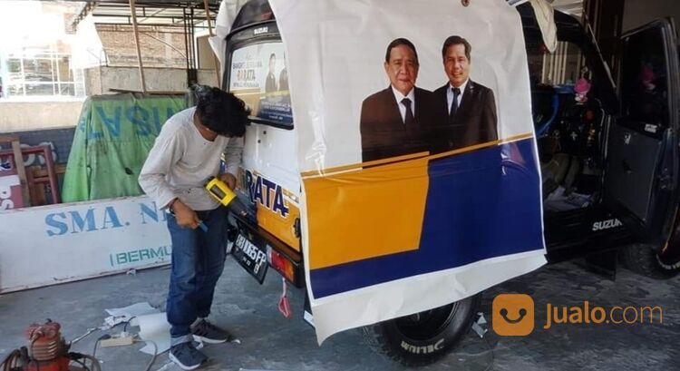 Pasang stiker Branding Medan