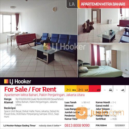 Apartemen Mitra Bahari, Pakin Penjaringan, Jakarta Utara