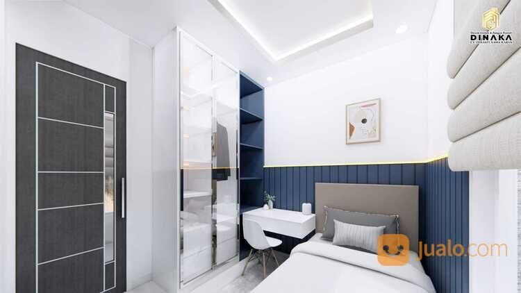 Rumah modern 2 lantai 500 jutaan di Sengkaling Dau Malang