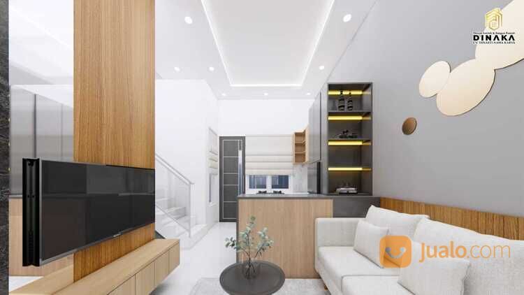 Rumah modern 2 lantai 500 jutaan di Sengkaling Dau Malang