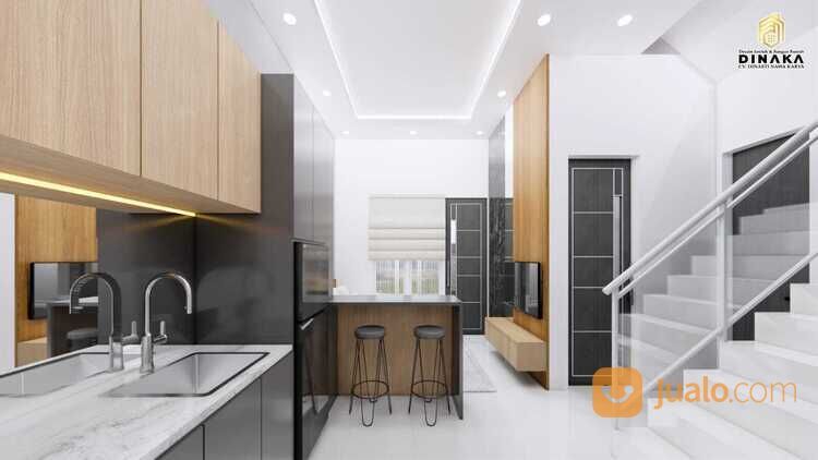 Rumah modern 2 lantai 500 jutaan di Sengkaling Dau Malang