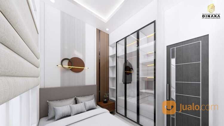 Rumah modern 2 lantai 500 jutaan di Sengkaling Dau Malang