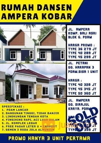 RUMAH PERUMAHAN KOTA PONTIANAK TIPE 36 40 45 50 - DANSEN DAN AMPERA