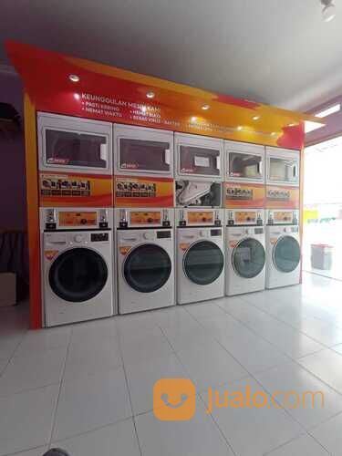 Paket usaha laundry koin - mesin laundry lampung