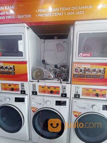 Paket usaha laundry koin - mesin laundry lampung