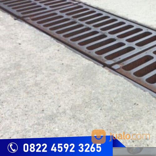 Grill Cast iron - Grill Cast Iron Untuk Saluran Air di Batu