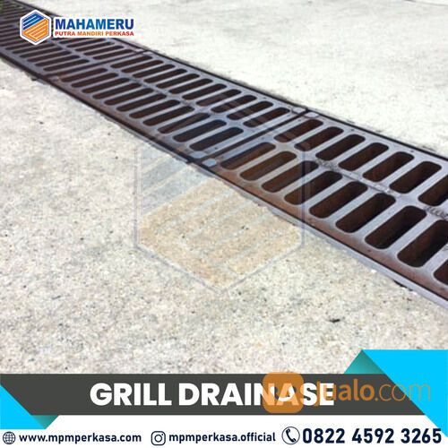 Grill Cast iron - Grill Cast Iron Untuk Saluran Air di Batu
