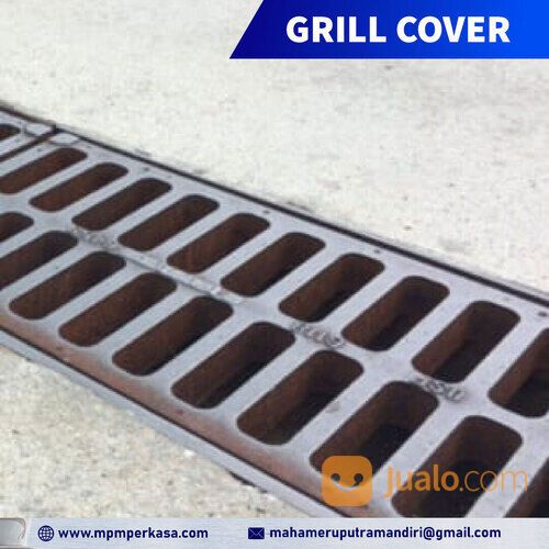 Grill Cast iron - Grill Cast Iron Untuk Saluran Air di Batu